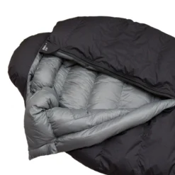 Ray Mears 3-Season Down Sleeping Bag - Black Bear -Fjallraven shop Black Opening