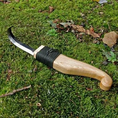 S. Djarv Hantverk Crooked Knife Blade - Large 2 S. Djarv Hantverk Crooked Knife Blade - Large - Image 2