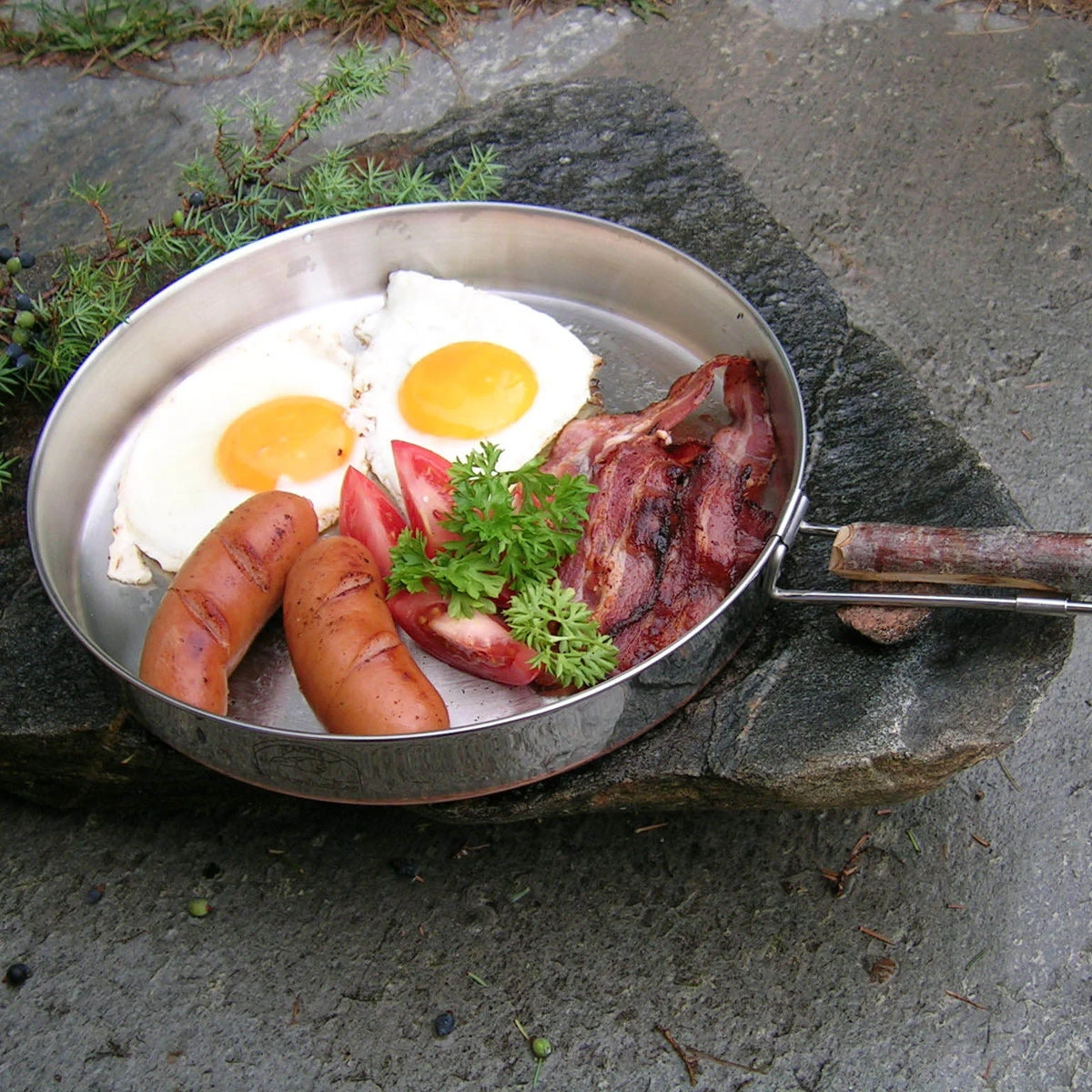 Eagle Products Stainless Steel 24cm Frying Pan 1 Eagle Products Stainless Steel 24cm Frying Pan