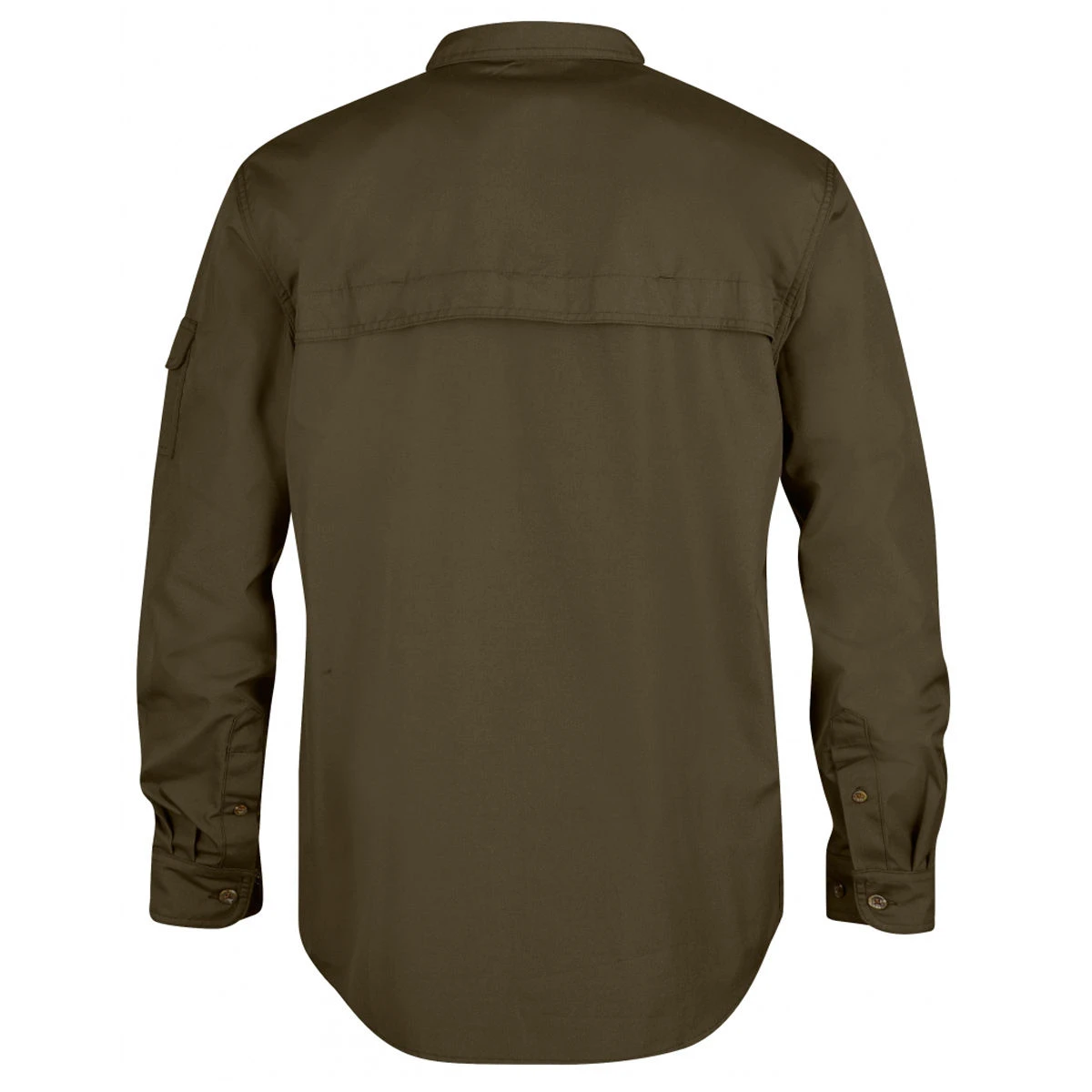 Fjallraven Singi Trekking Shirt - Dark Olive 2 Fjallraven Singi Trekking Shirt - Dark Olive - Image 2