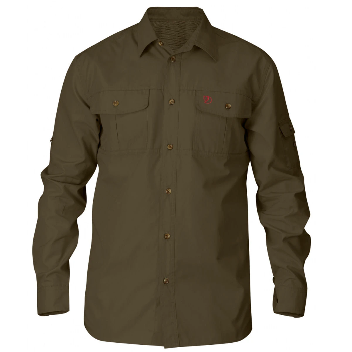 Fjallraven Singi Trekking Shirt - Dark Olive 1 Fjallraven Singi Trekking Shirt - Dark Olive