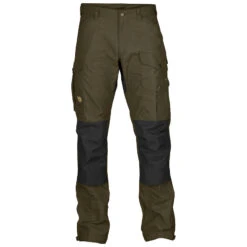 Fjallraven Vidda Pro Regular Trousers - Dark Olive/Black