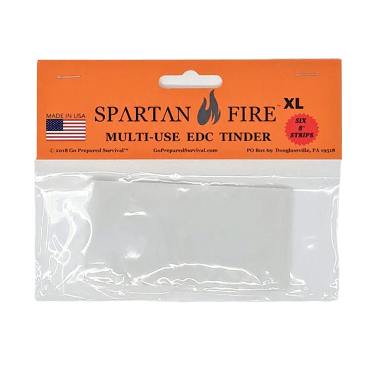 Go Prepared Survival Spartan Fire XL Multi-Use EDC Tinder 1 Go Prepared Survival Spartan Fire XL Multi-Use EDC Tinder