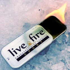 Live Fire Emergency Fire Starter - Sport Size - Pack Of 2 -Fjallraven shop Live Fire Sport 2