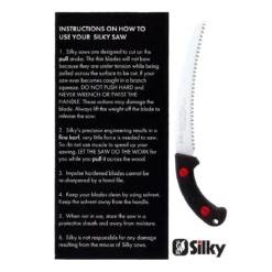 Silky Fox Pocketboy Outback Saw -Fjallraven shop Silky20Fox20Saw20instructions4