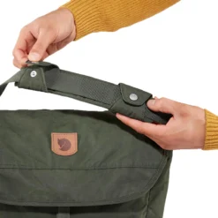 Fjallraven Greenland Shoulder Bag - Deep Forest -Fjallraven shop Strap