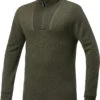 Woolpower Ullfrotte Original Zip Turtleneck - 200g - Pine Green